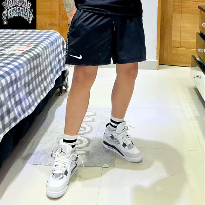 Air Jordan 4 White Midnight Navy