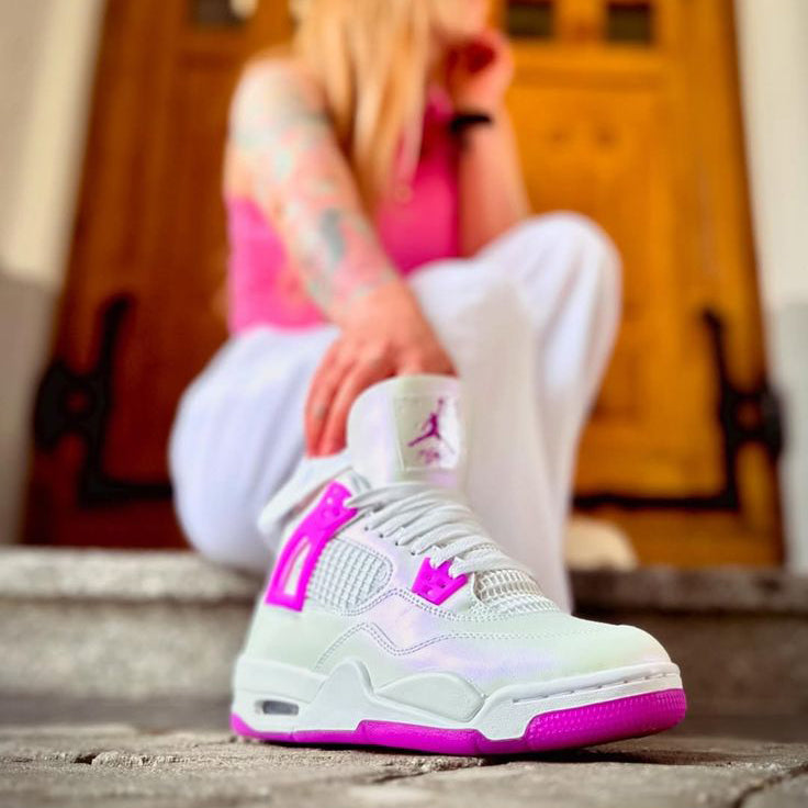 Air Jordan 4 Hyper Violet (GS)