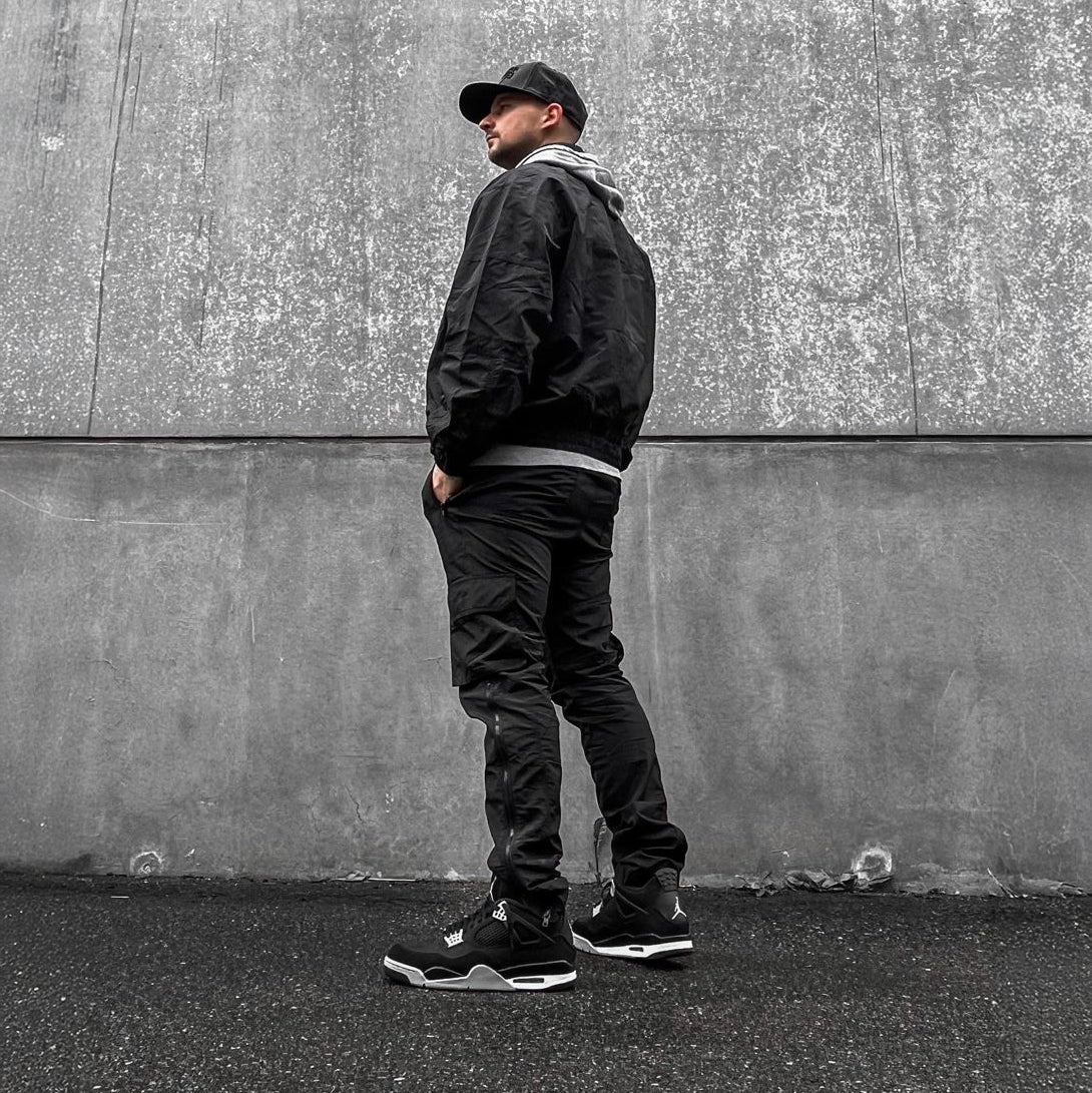 Air Jordan 4 SE Black Canvas