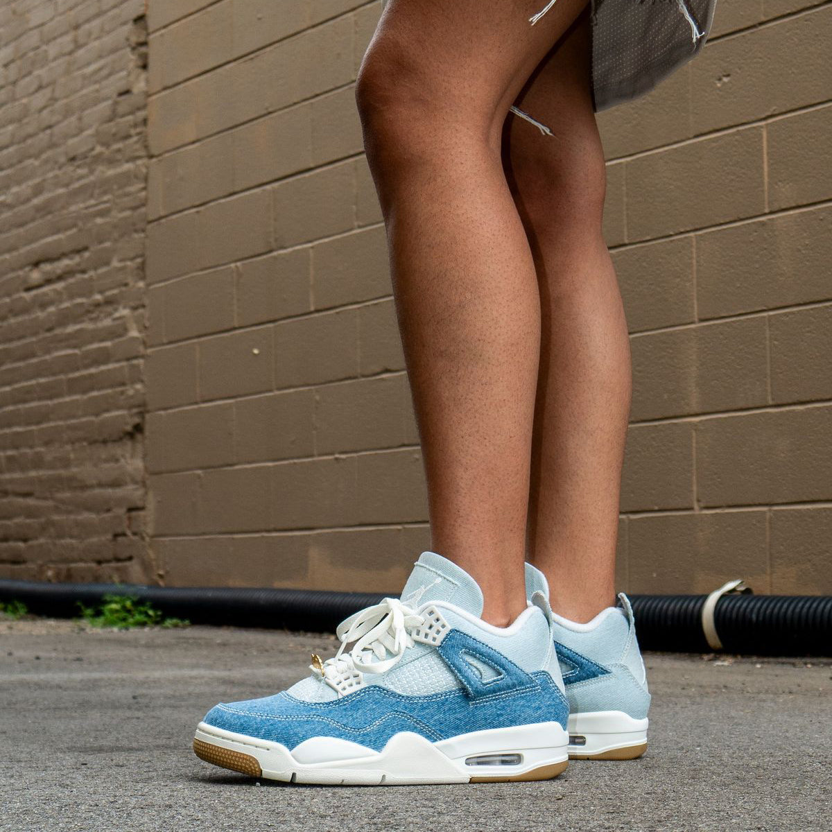 Air Jordan 4 Denim Worn Blue (W)
