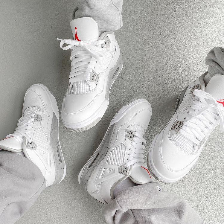 Air Jordan 4 White Oreo