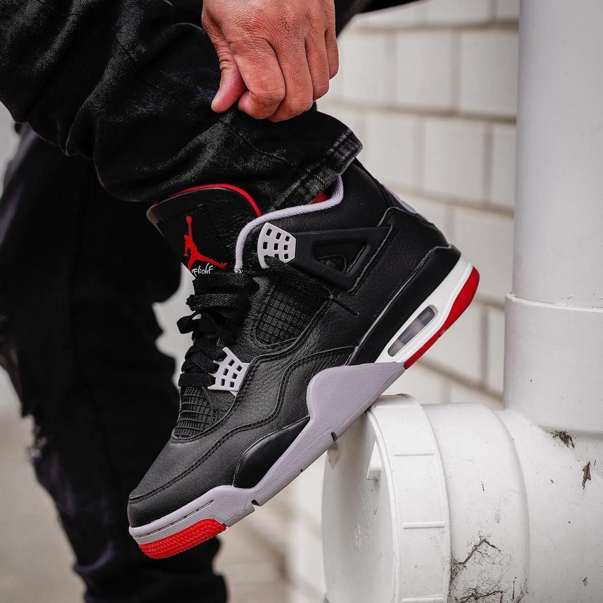 Air Jordan 4 Bred Reimagined