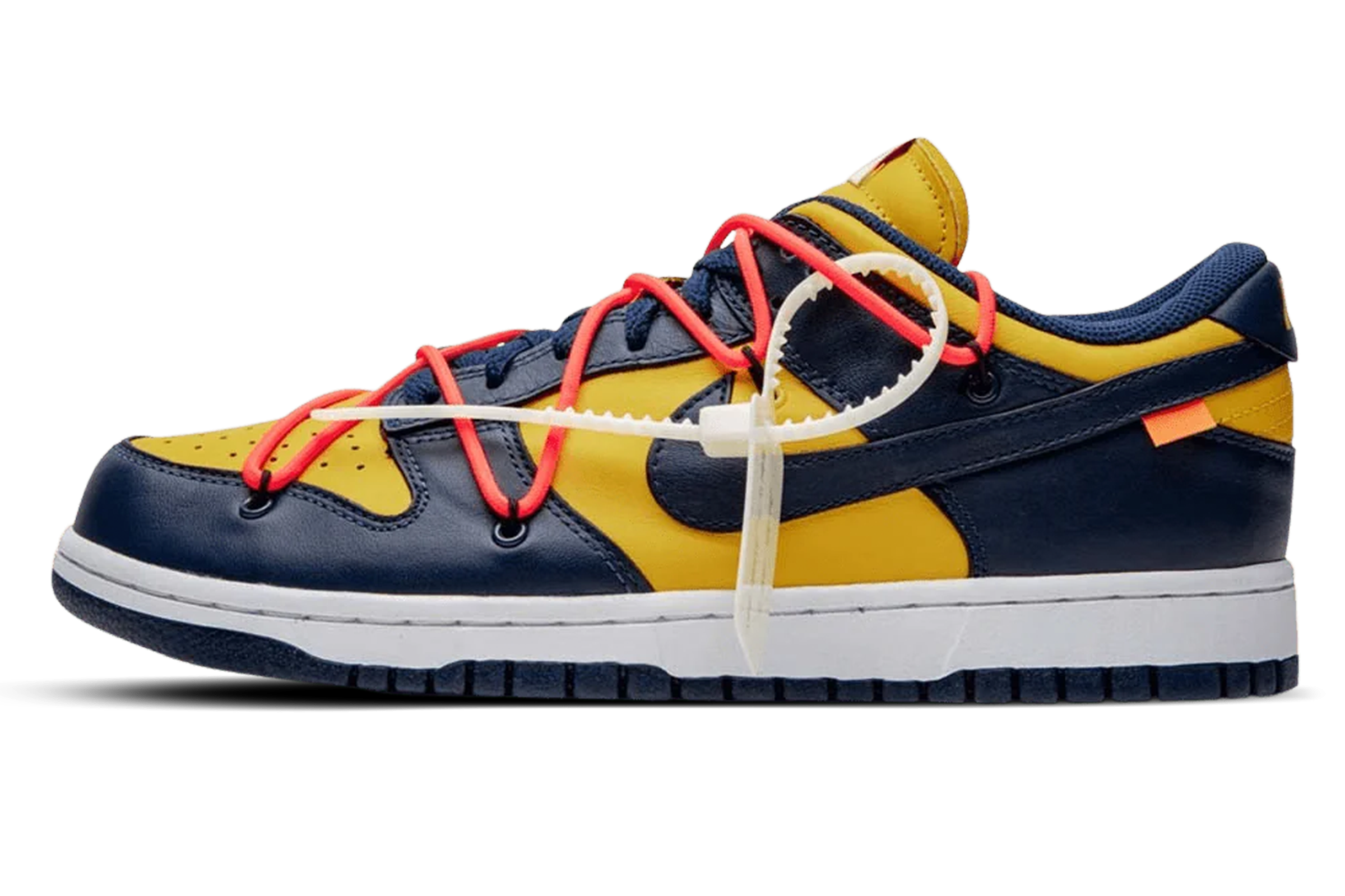 OFF-WHITE x Nike Dunk Low 'University Gold'
