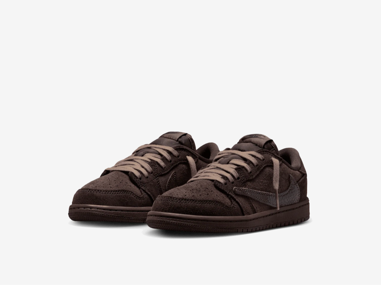 Air Jordan 1 Low Travis Scott Velvet Brown (PS & TD)