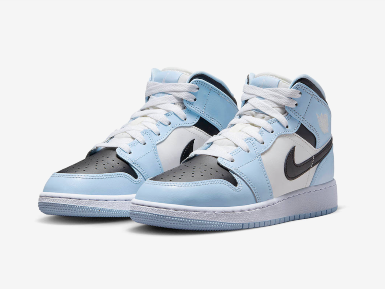 Air Jordan 1 Mid Ice Blue (GS)