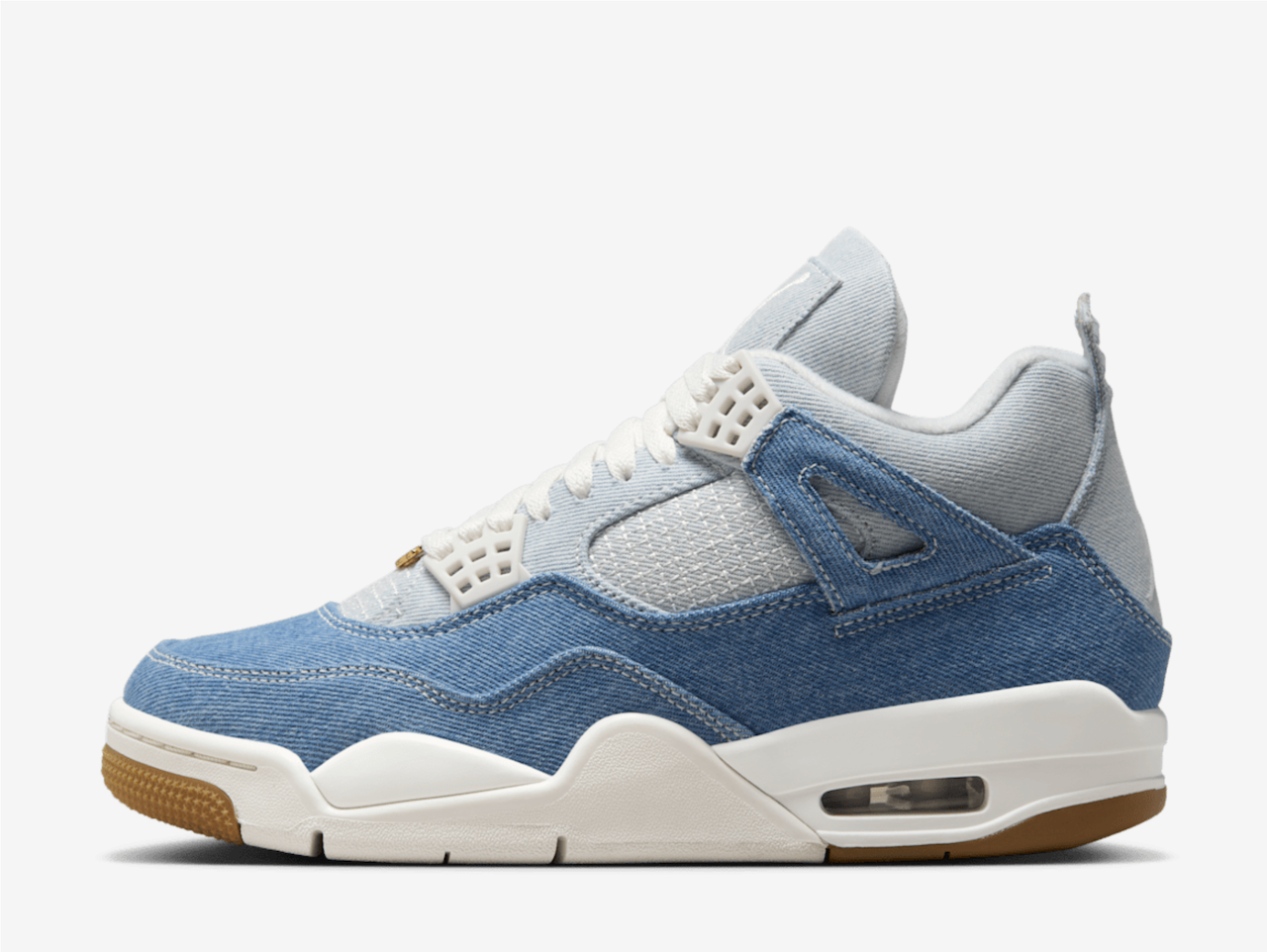Air Jordan 4 Denim Worn Blue (W)
