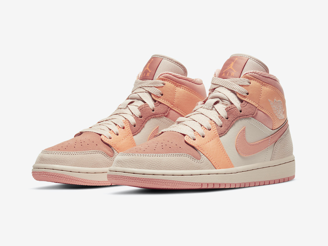 Air Jordan 1 Mid Apricot (W)