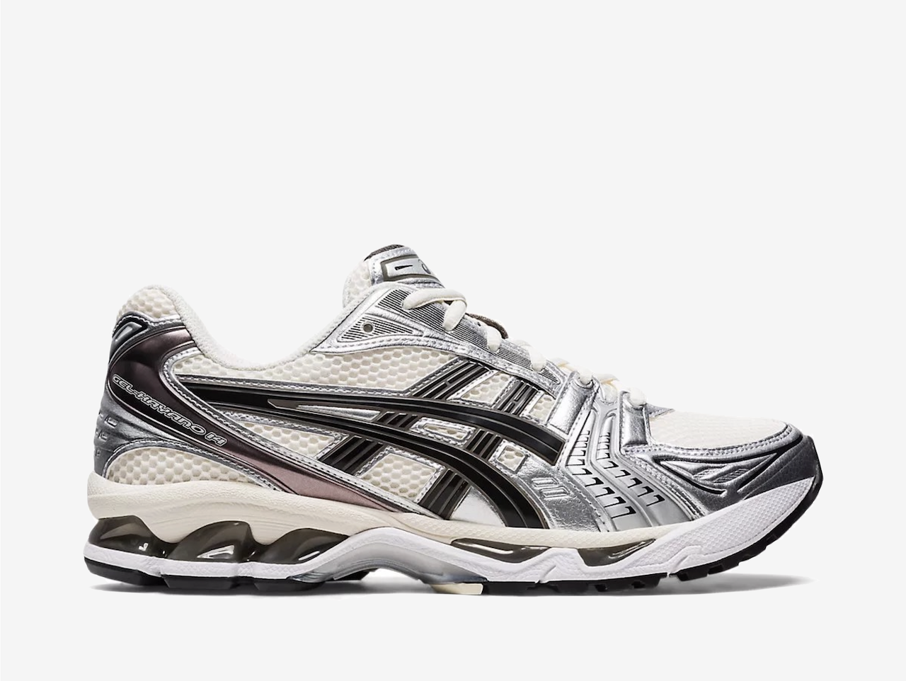 Asics Gel Kayano 14 Cream Black Metallic Plum