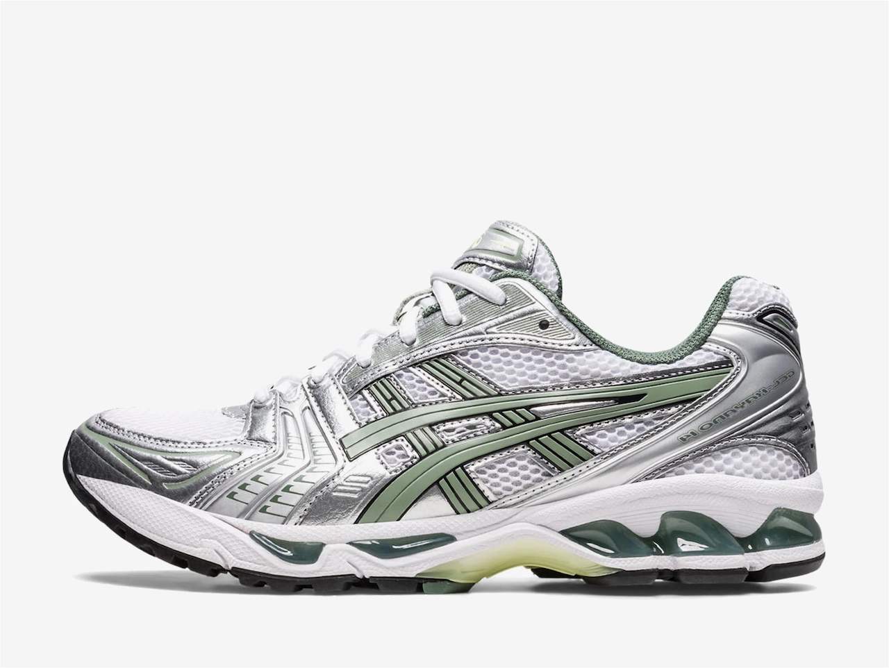 Asics Gel Kayano 14 White Slate Grey Sage