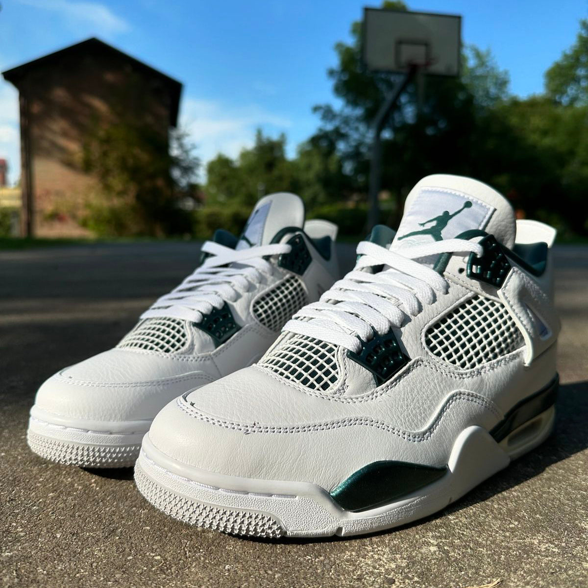 Air Jordan 4 Oxidised Green