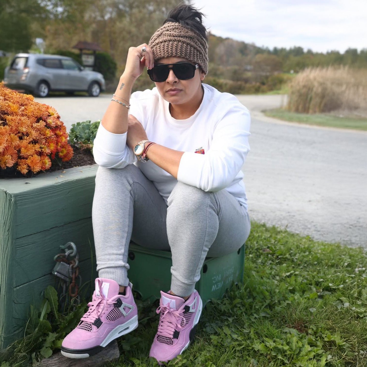 Air Jordan 4 Pink Orchid (W)