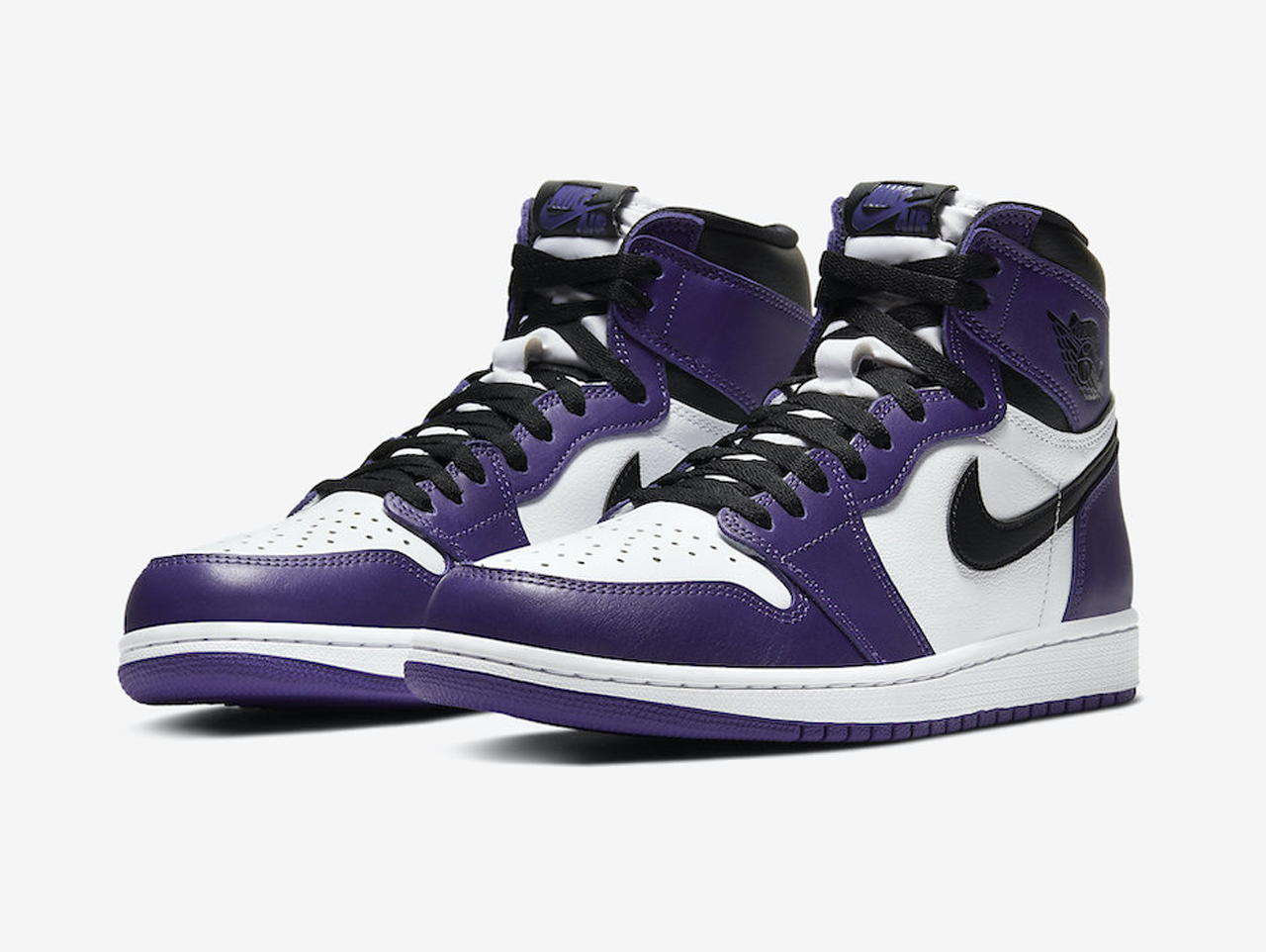 Air Jordan 1 High Court Purple White