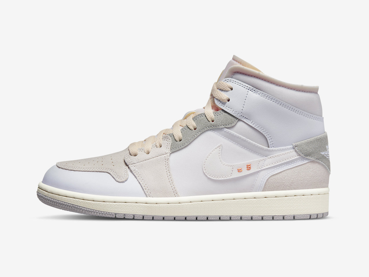 Air Jordan 1 Mid SE Craft White