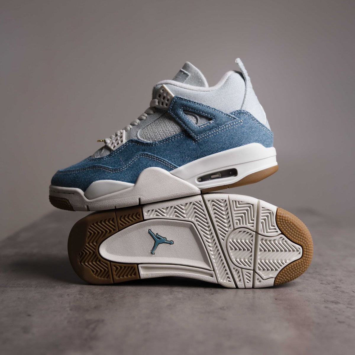 Air Jordan 4 Denim Worn Blue (W)
