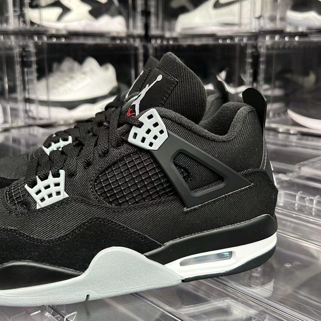 Air Jordan 4 SE Black Canvas