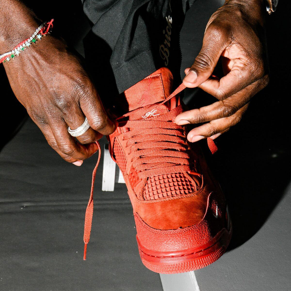 Air Jordan 4 Nigel Sylvester Brick By Brick