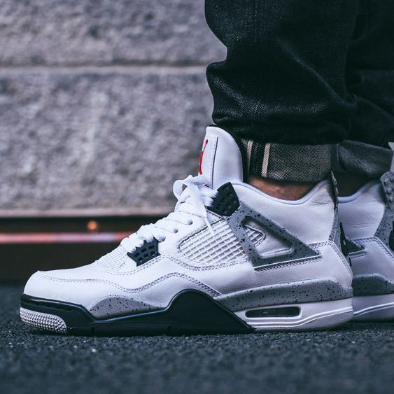 Air Jordan 4 White Cement 2025
