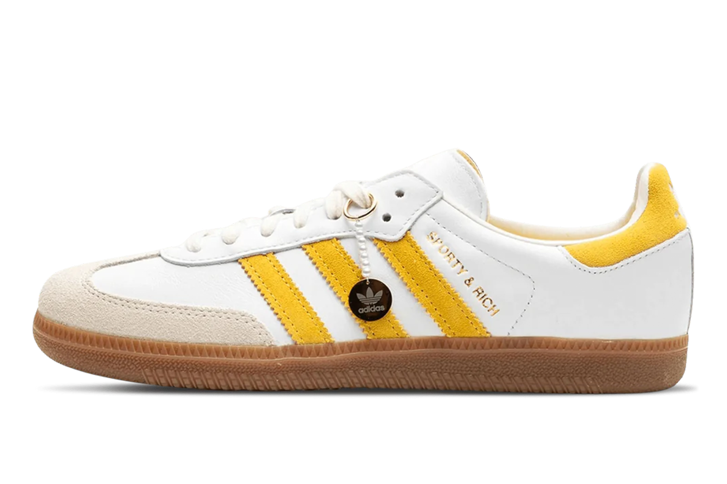 adidas Samba Sporty & Rich 'White Bold Gold'