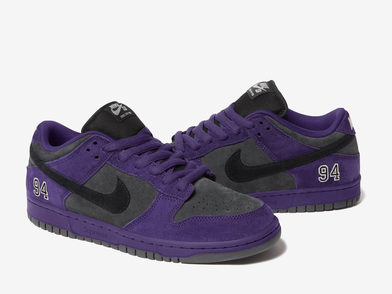 Nike Dunk Low SB Supreme Purple Ink