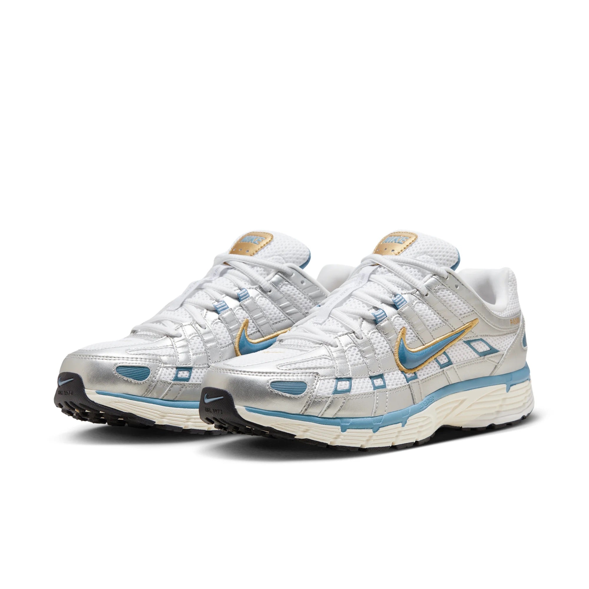 Nike P-6000 Metallic Silver Aegean Storm