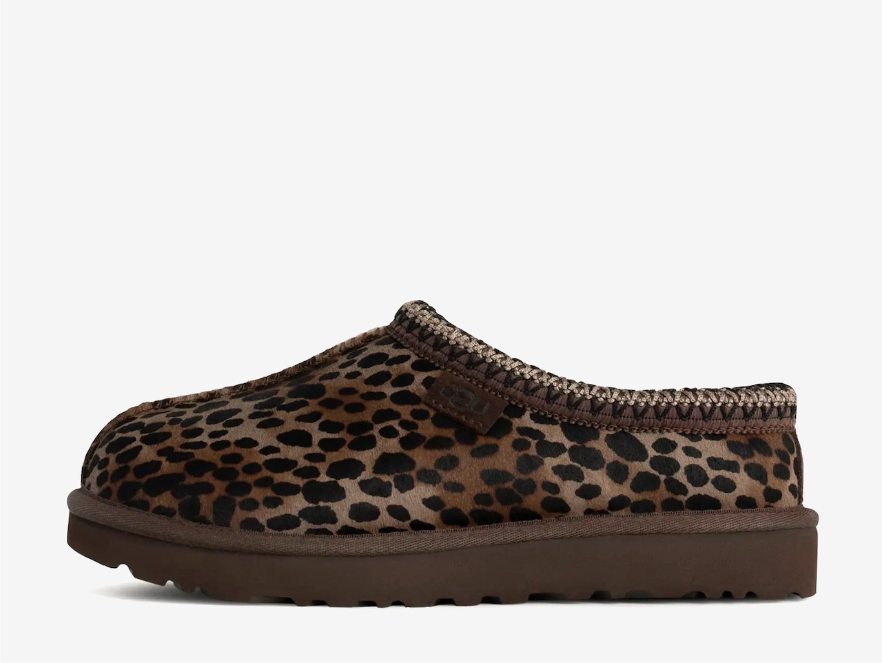 UGG Tasman Slipper II Caspian Burnt Cedar Leopard (W)