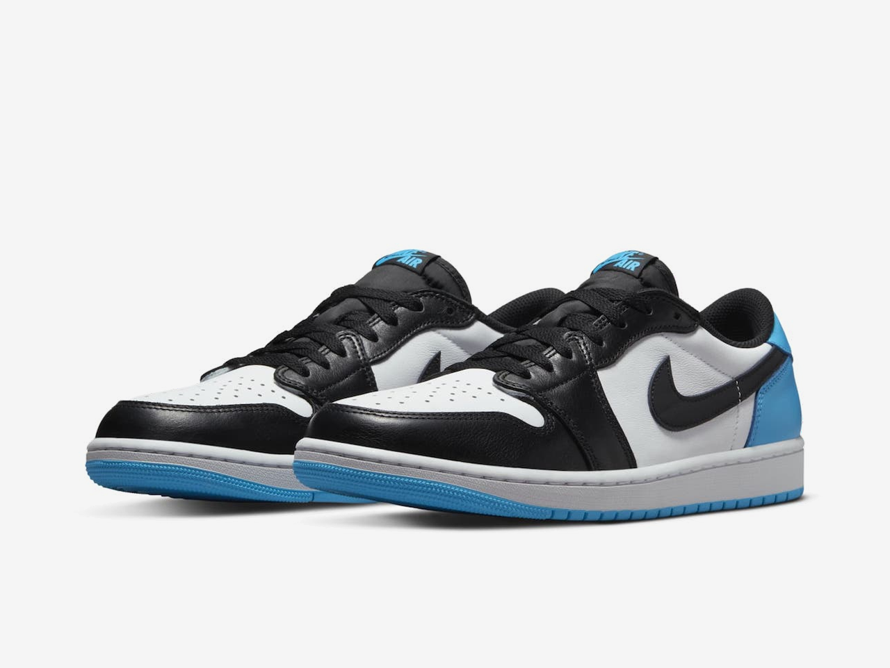 Air Jordan 1 Low OG Black Powder Blue