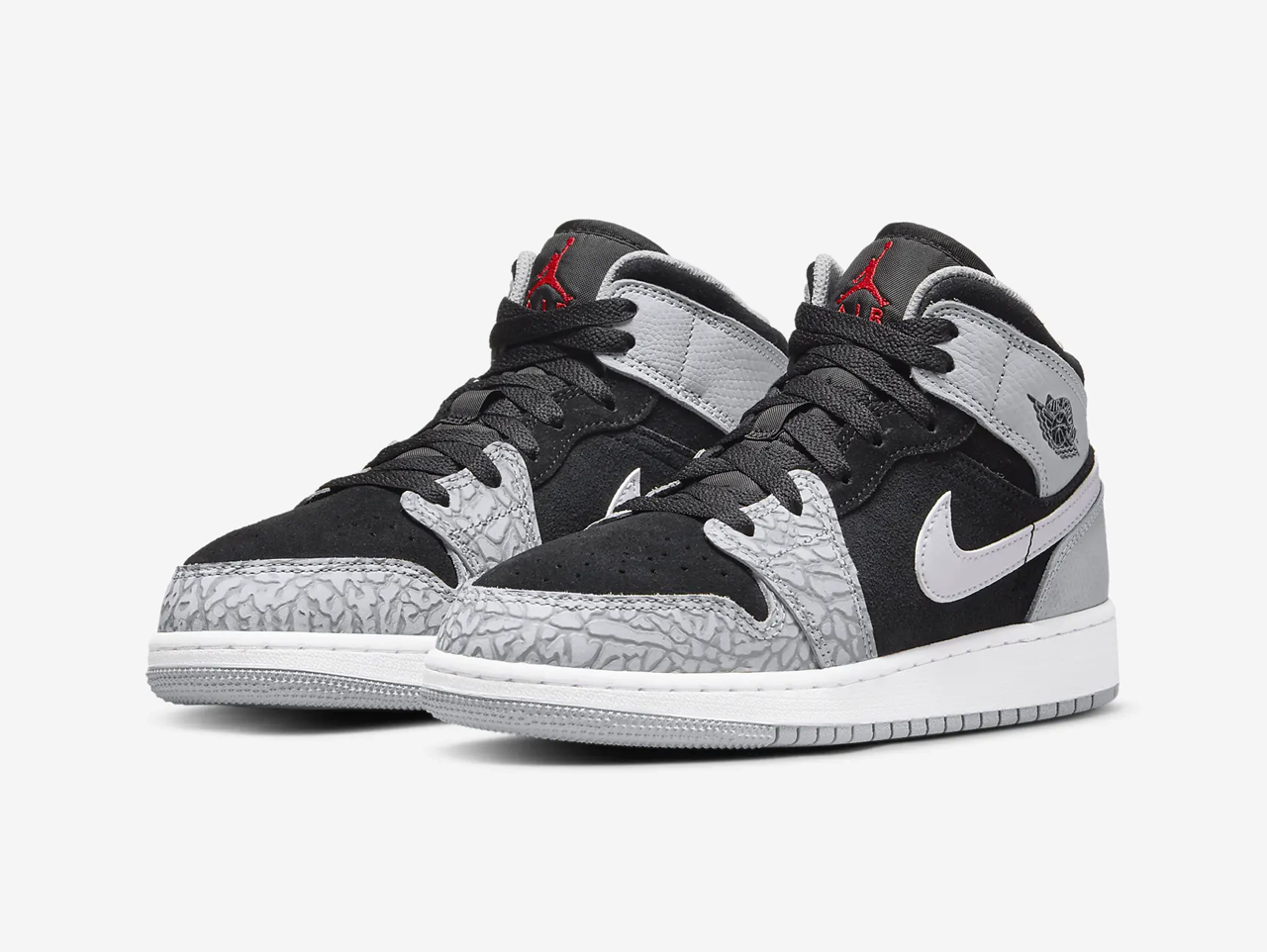 Air Jordan 1 Mid Elephant Toe