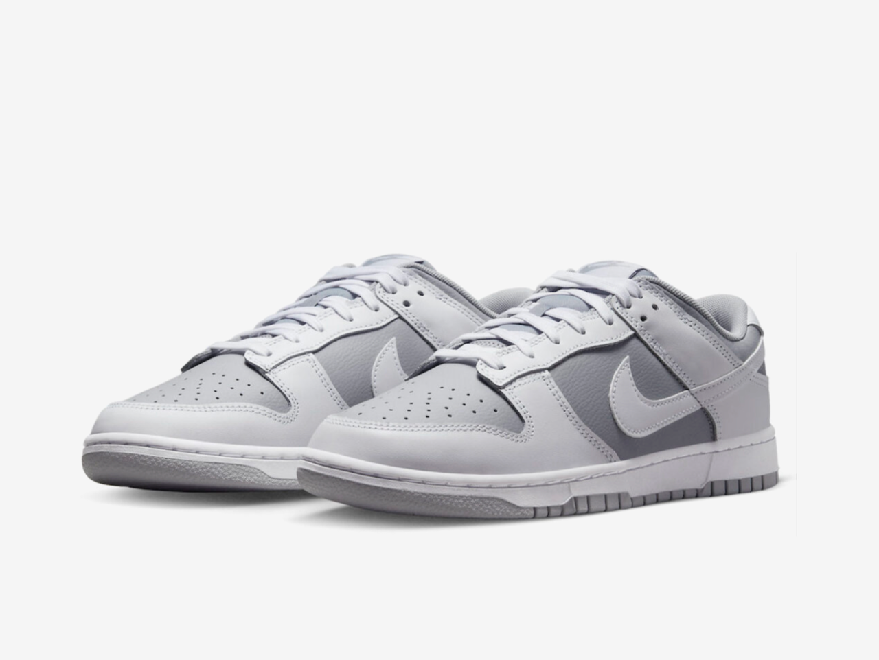 Nike Dunk Low White Grey